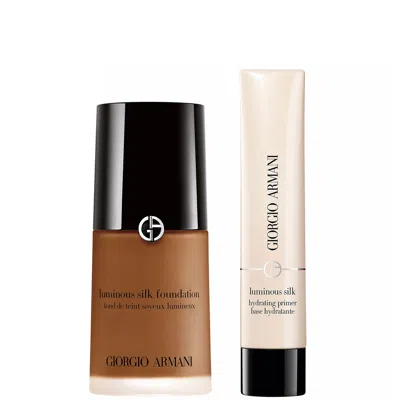 Armani Collezioni Luminous Silk Glow Bundle (various Shades) - 13 In Brown