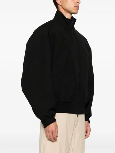 Fear Of God Men High Neck Bomber In Black