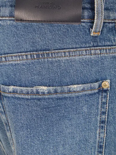 7 For All Mankind Distressed-effect Five-pockets Jeans In Blue