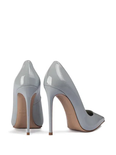 Le Silla Eva Pointed Pumps In Gray