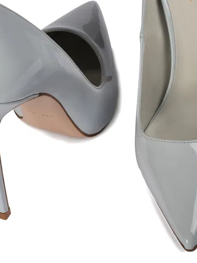 Le Silla Eva Pointed Pumps In Gray