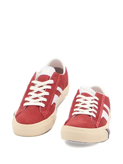 Pro-keds Suede Leather Racer 77 Sneakers In Red