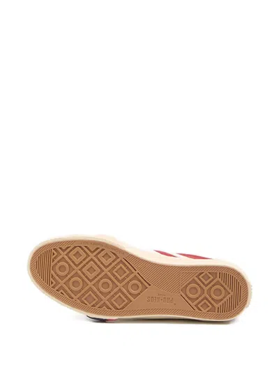 Pro-keds Suede Leather Racer 77 Sneakers In Red