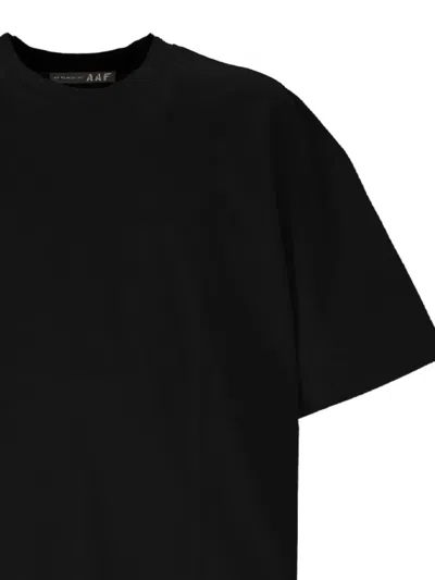 Applied Art Forms Crewneck T-shirt In Black
