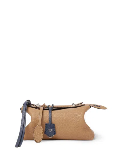 Fendi Women Abyss Blue By The Way Selleria Medium Reversible Handbag In Blue