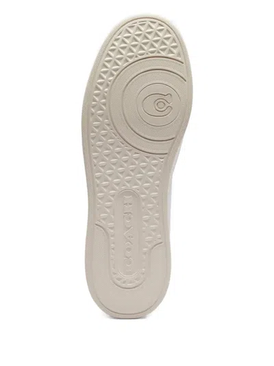 Coach High Line Sneakers In White