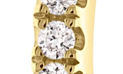 Maria Tash Diamond Eternity Single Hoop Earring In Gold