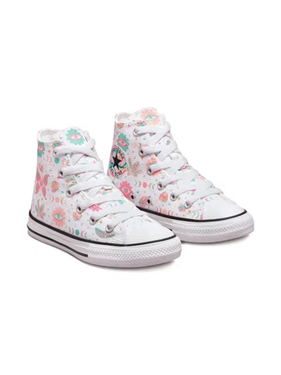 Converse Chuck Taylor All Star Printed High Sneakers In White