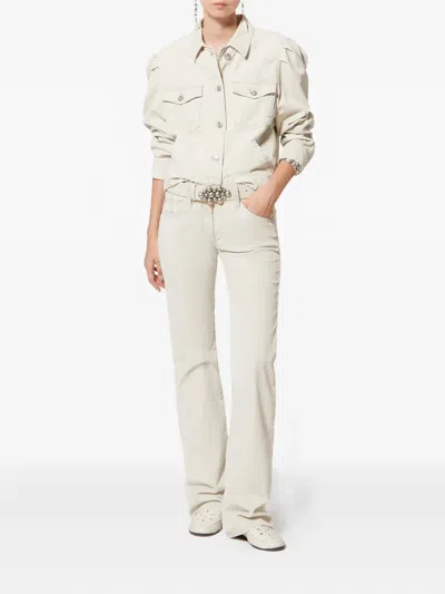 Isabel Marant Étoile Kelly Pants In White