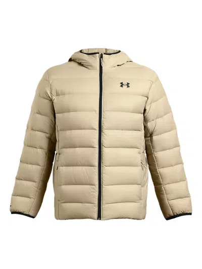 Under Armour Hooded Padded Jacket In Green