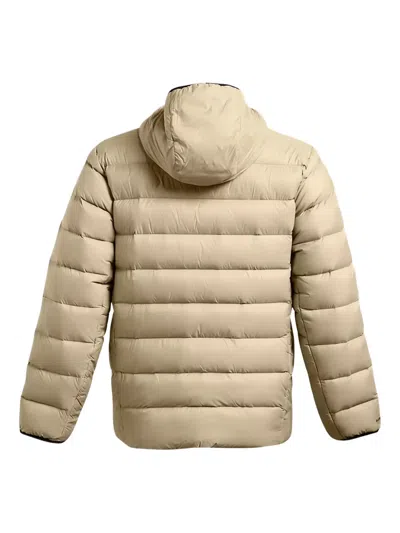 Under Armour Hooded Padded Jacket In Green