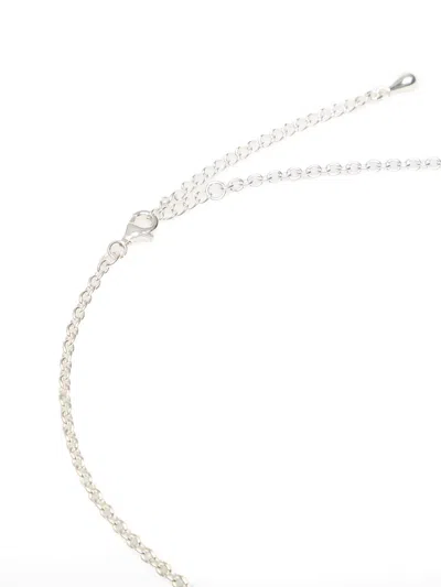 Human Made Hear-shapet Silver Necklace In Silver