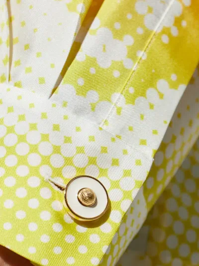 Casablanca Halftone Repeats Logo Shirt In Multi