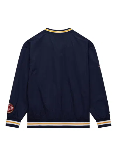 Mitchell & Ness Golden State Warriors Sweatshirt In Blue