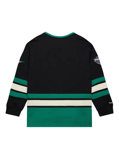 Mitchell & Ness Lace-up Logo Sweatshirt In Multi