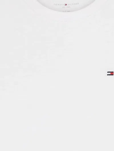 Tommy Hilfiger Junior Logo Cotton T-shirt In Red