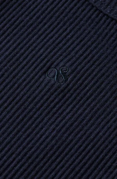 Scotch & Soda Kids' Cotton Rib Tank In Blue