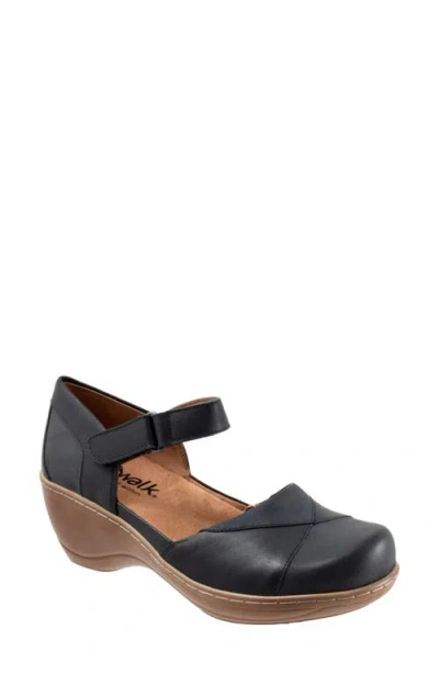 Softwalk Miri Pump In Blue