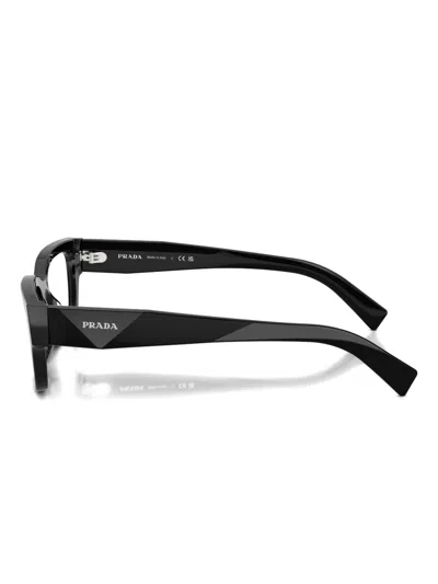 Prada Full-frame Plain Glasses In Black