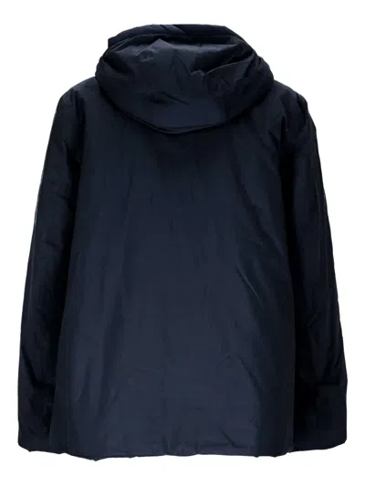 K-way Marlette Hooded Waterproof Jacket In Blue