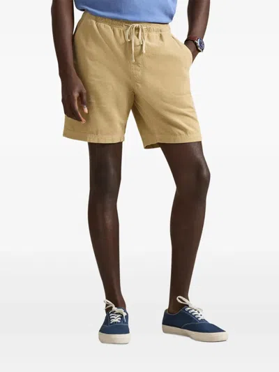 Polo Ralph Lauren Drawstring Corduroy Shorts In Neutral