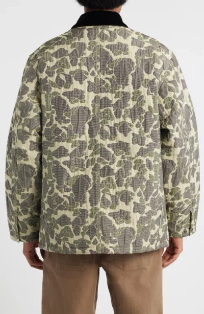 Carhartt Work In Progress Camo Tapestry Chore Coat In Gray