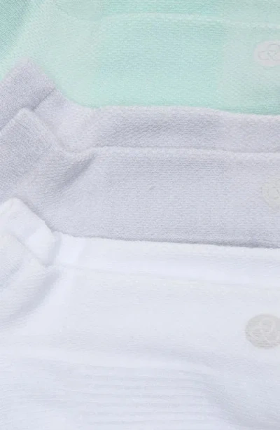 Zella 3-pack Tab Ankle Socks In Multi