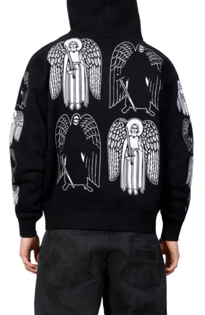 Pleasures Angel Demon Hoodie In Multi