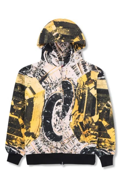 Pleasures X Richard Bernstein Radiance Zip Hoodie In Multi