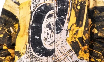 Pleasures X Richard Bernstein Radiance Zip Hoodie In Multi