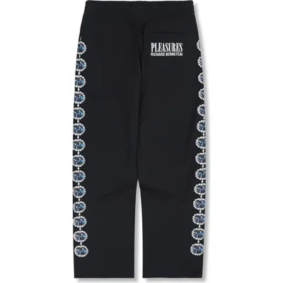 Pleasures X Richard Bernstein Mythic Hope Track Pants In Black