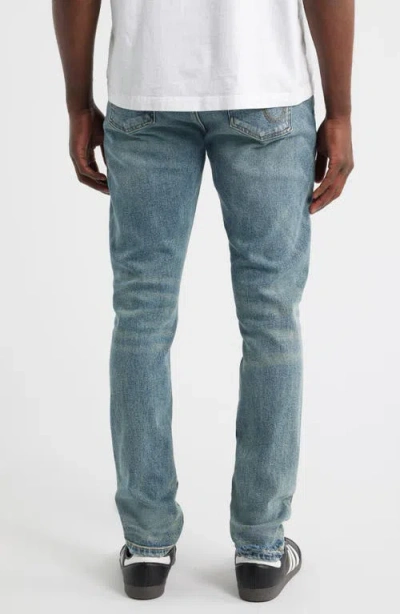 Icecream Shade Chocolate Fit Stretch Denim Jeans In Blue