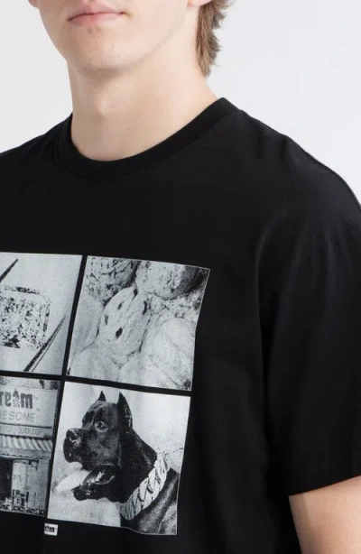 Icecream Good For Health Graphic T-shirt In Black