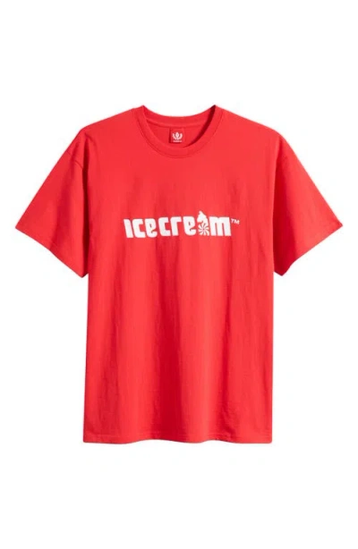 Icecream Classico Graphic T-shirt In Red