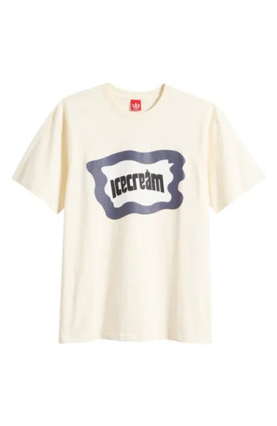 Icecream Flag Graphic T-shirt In Neutral