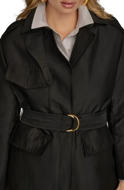 Donna Karan New York Safari Rain Coat In Multi