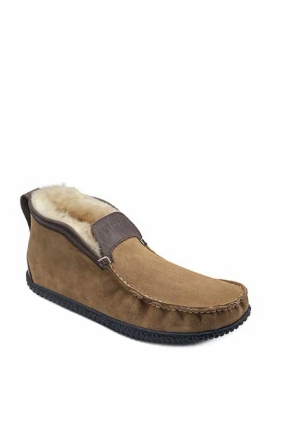 Quoddy Quad Esq Slipper In Brown