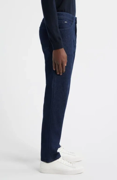 Hugo Boss Boss Ogden Straight Leg Jeans In Blue