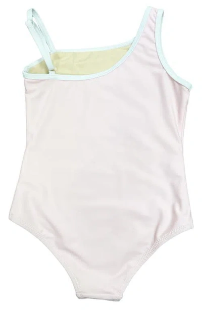 Shade Critters Kids' Sequin Palm One-piece Swimsuit In Animal Print