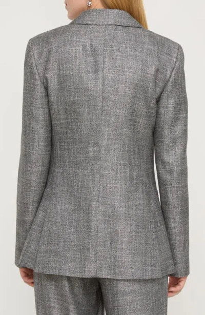 Lafayette 148 Bamboo Viscose Twill Three Pocket Blazer In Multi
