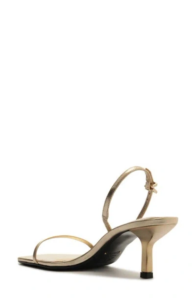 Schutz Judith Slingback Sandal In Silver