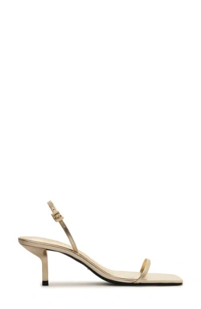 Schutz Judith Slingback Sandal In Silver