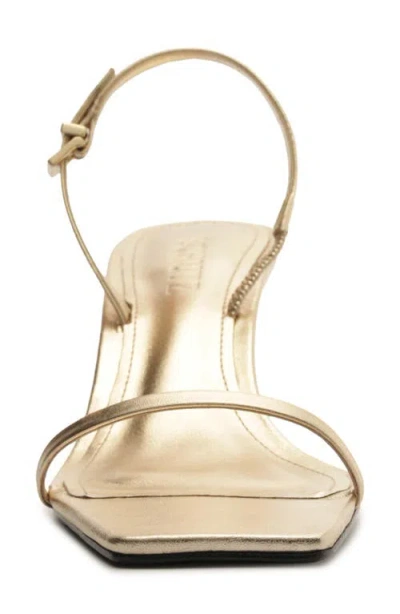 Schutz Judith Slingback Sandal In Silver