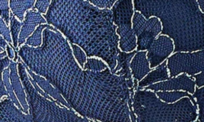 B.tempt'd By Wacoal Feeling Famous Underwire Balconette Bra In Blue