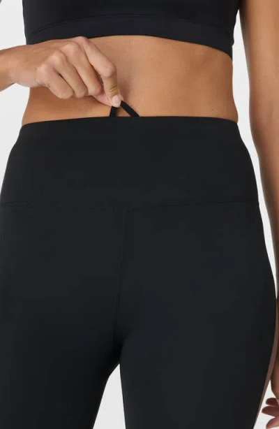 Sweaty Betty All Day 7/8 Side Stripe Leggings In Black