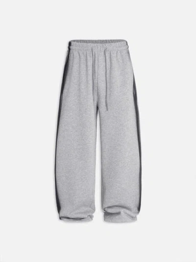 Aelfric Eden Graffiti Heart Baggy Sweatpants In Gray