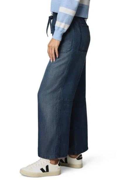 Splendid Straight Denim Lounge Pants In Blue