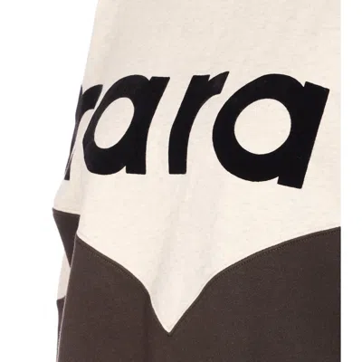 Isabel Marant Étoile Isabel Marant Etoile Two-color Cotton Blend Houston Sweatshirt Women In Black