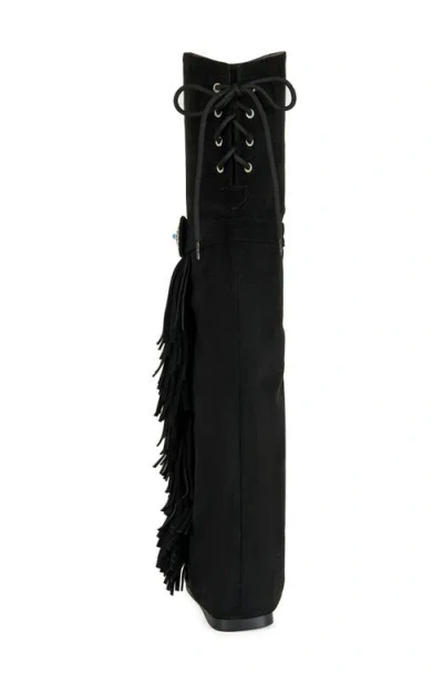 Azalea Wang Edmund Over The Knee Boot In Black