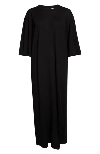 Totême Toteme Merino Wool T-shirt Sweater Dress In Multi